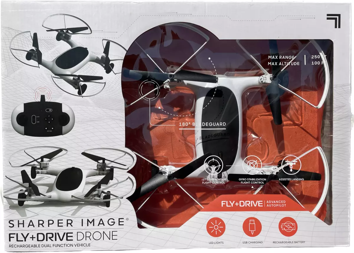 Sharper image fly and drive drone deals