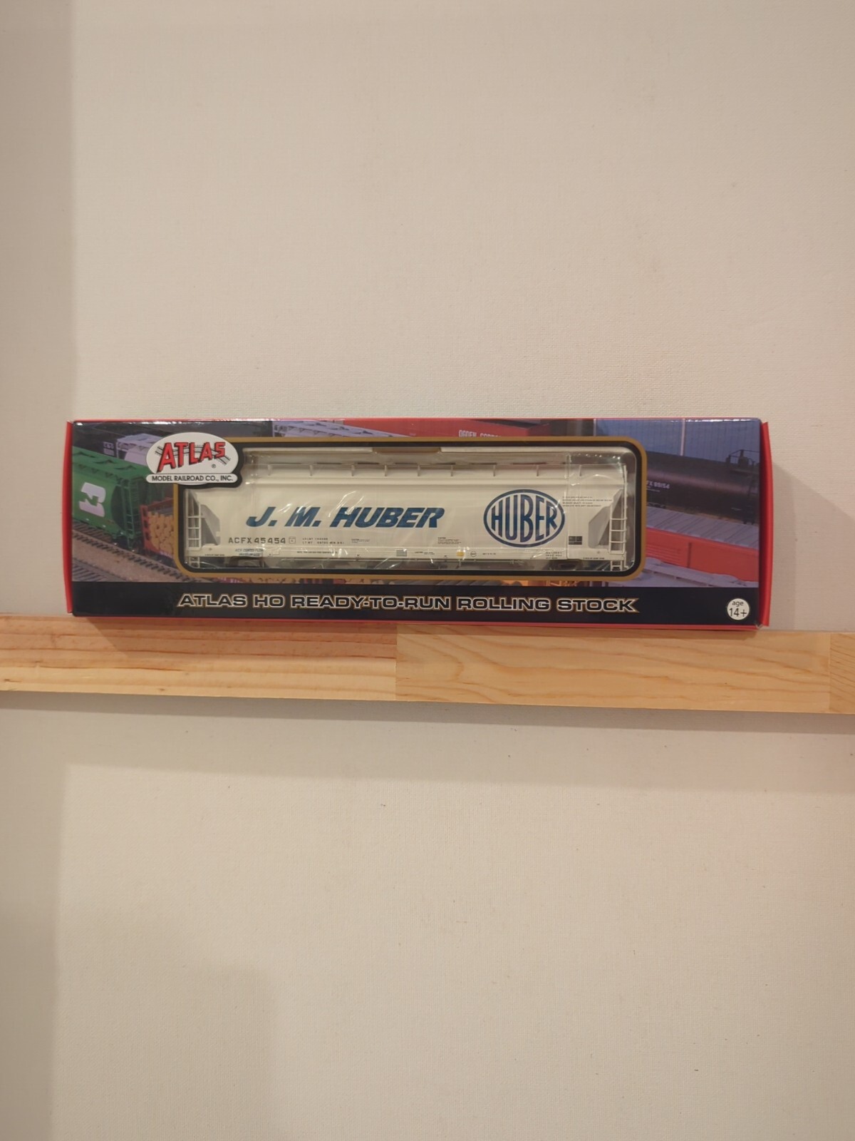 Atlas Pressureaide ACF Hopper Ho.  JM Huber 45454.  #20001066.