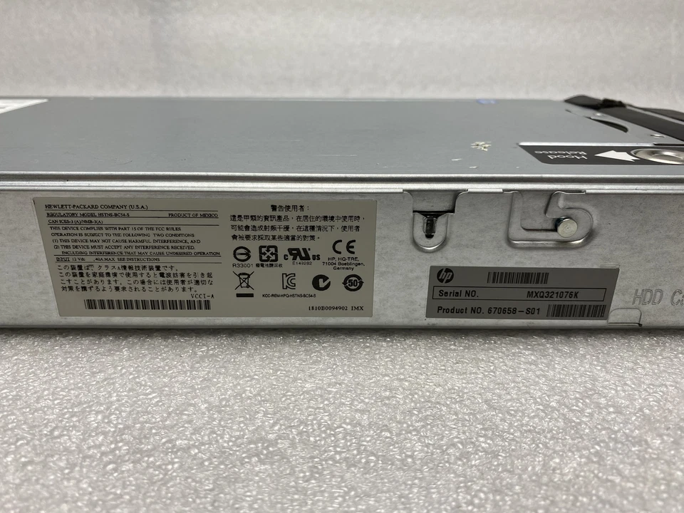 HP ProLiant BL460c Blade Module Gen 8 G8 2x Xeon E5-2620 32GB RDIMM RAM NO HDDs - Image 3 of 4