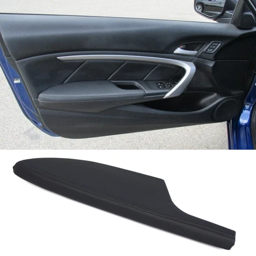 Left Driver Side Black Door Panel Armrest For 2008-2012 Honda Accord Coupe 2Door