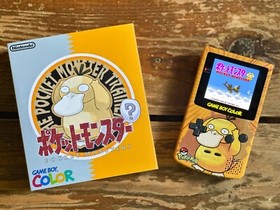 Nintendo Game Boy Color GBC AMOLED Backlit LCD Pokemon System UV Rechargeable