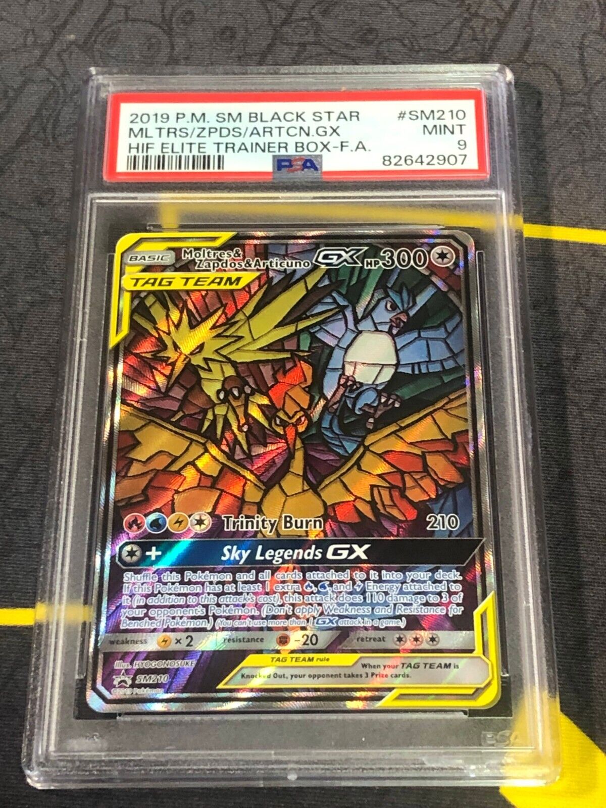 Moltres & Zapdos & Articuno GX - SM210 - Alternate Art Promo