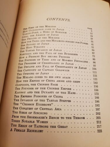 Historical Tales - Japanese & Chinese by Charles Morris, 1908 - Imagen 5 de 7