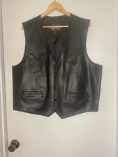 Guide Gear Men  s XL Conceal Carry Leather Vest