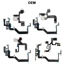 OEM Power Volume Switch Button Flash Flex Cable For iPhone 14 13 12 11 Pro Max