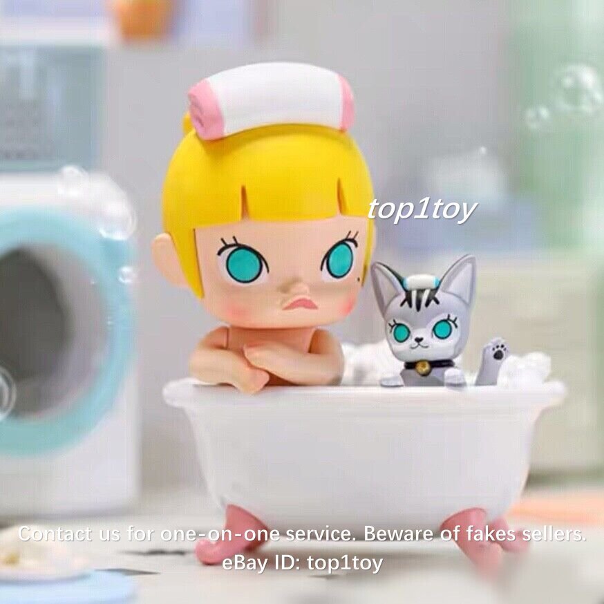 POP MART x MOLLY A Boring Day with Molly Bubble-bath Time Mini