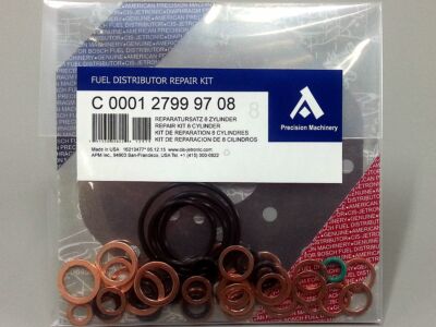0438100027 Full Repair Kit for Bosch Fuel Distributor Porsche 928