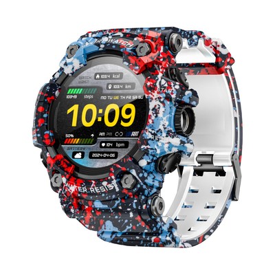 Smart Watch Bluetooth Watches Heart Rate Monitor Sports Waterproof Watch for men