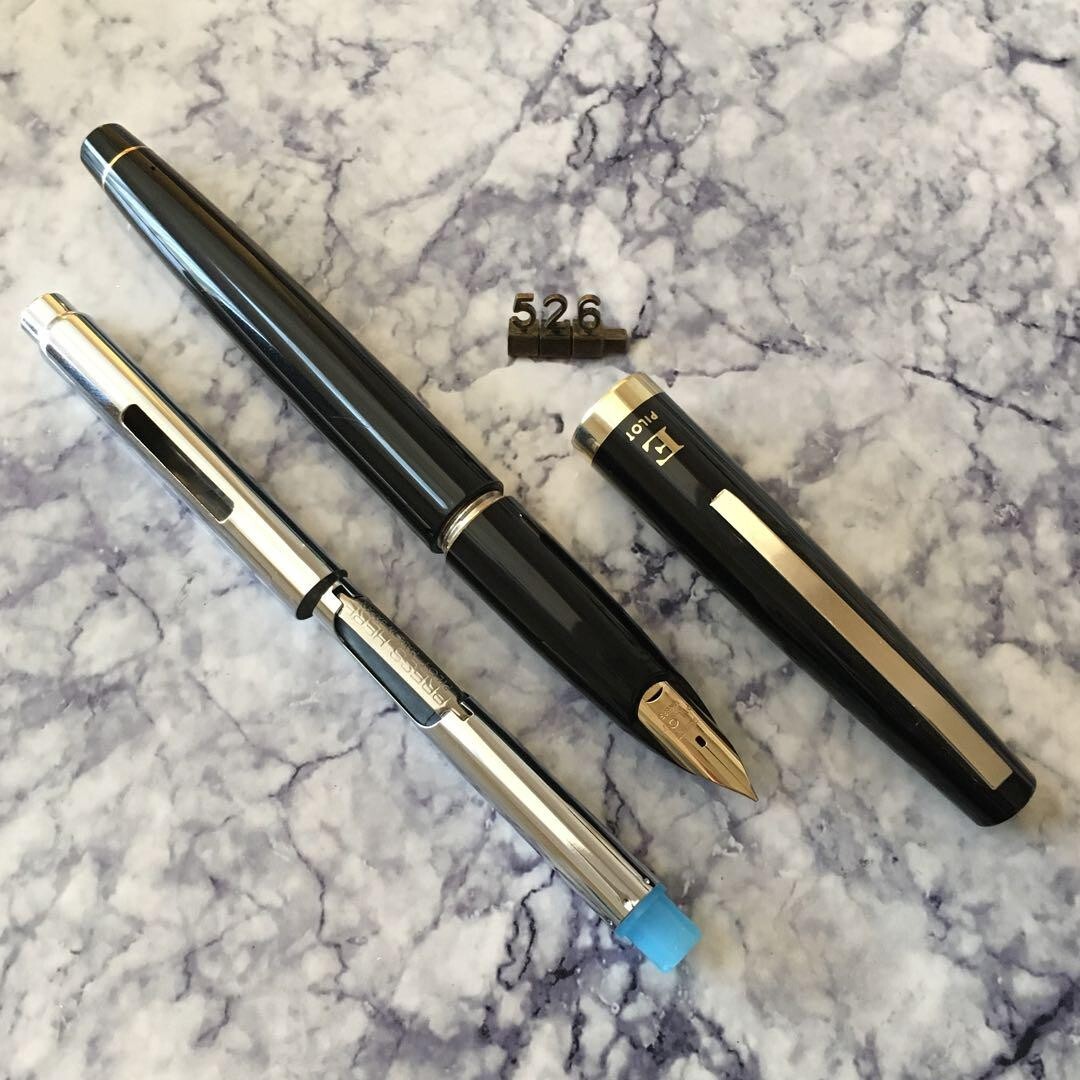 526 オーバーホール済み パイロット ロング PILOT E 14k