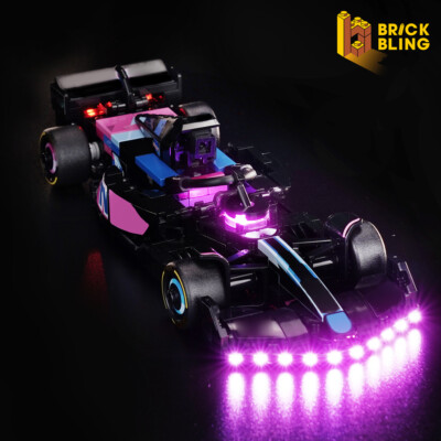 BrickBling LED Licht Kit für LEGO BWT Alpine F1 Team A524 Rennauto 77248