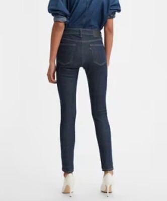 levi cigarette jeans Levi's Made & Crafted Women's Cigarette Slim Jeans Italian Denim Dark Blue  Sz 29