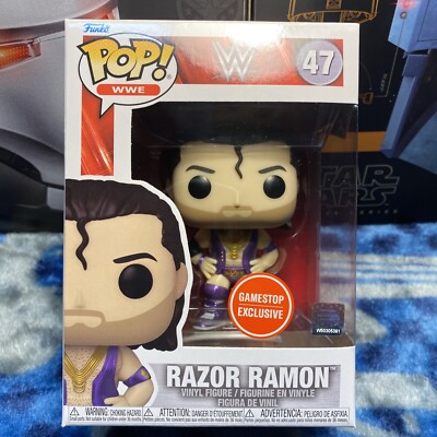 Funko POP! WWE: Razor Ramon (Purple Metallic) #47 Gamestop Exclusive