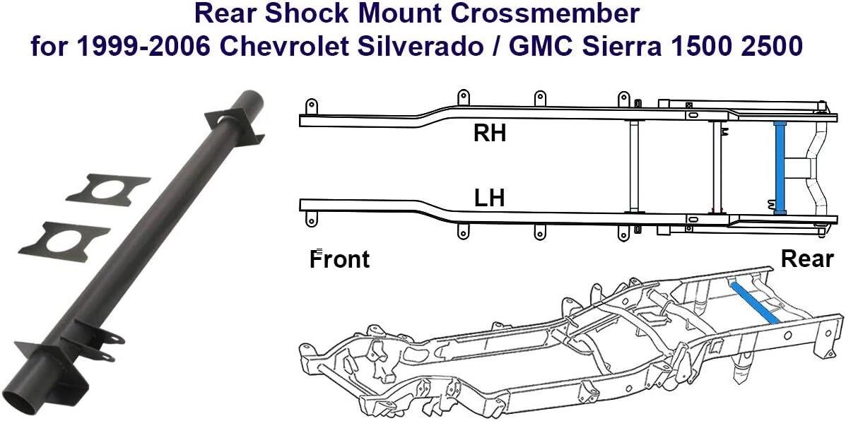 Rear Fuel Tank Support Crossmember For Chevy Bosnia And Herzegovina