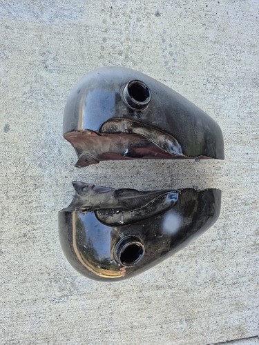 Harley Davidson Panhead Shovelhead ZEL Gas Tanks Aftermarket Nice