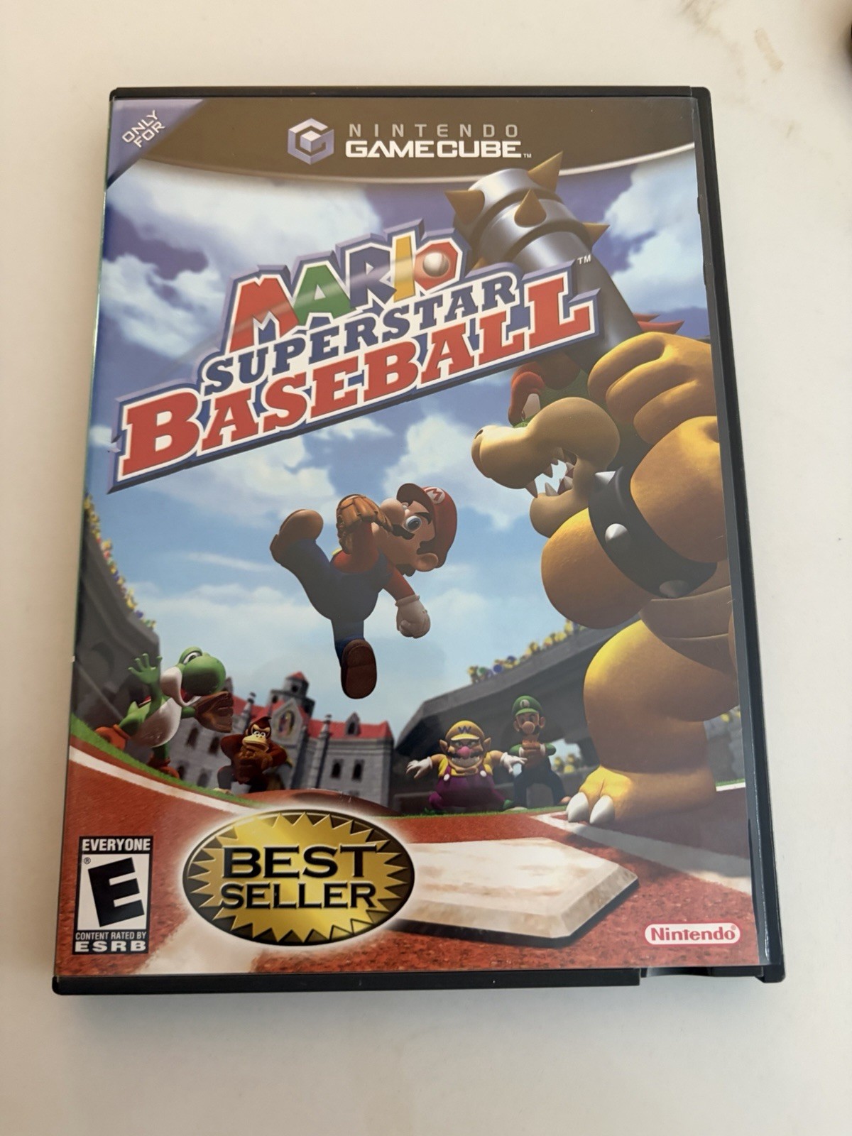 Mario Superstar Baseball (Nintendo GameCube GC , 2005) Complete CIB