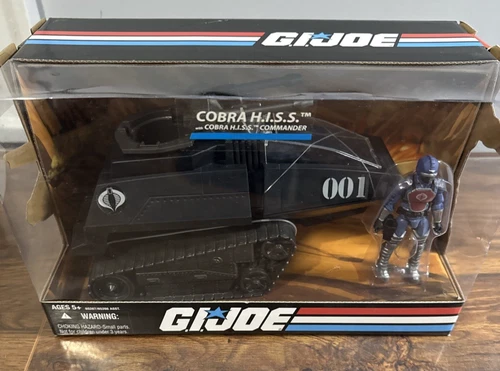 G.I. Joe 25th Anniversary Cobra H.I.S.S. with Cobra Hiss Commander ARAH New