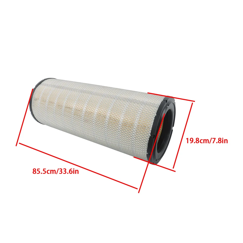 Filtro de aire del motor para Peterbilt 386 reemplaza Baldwin RS3516 Luber Finer LAF2536 Foto 2 de 4