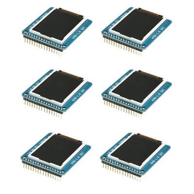 1.8 Inch ST7735R SPI 128x160 TFT LCD Display Module With PCB 6 PCS