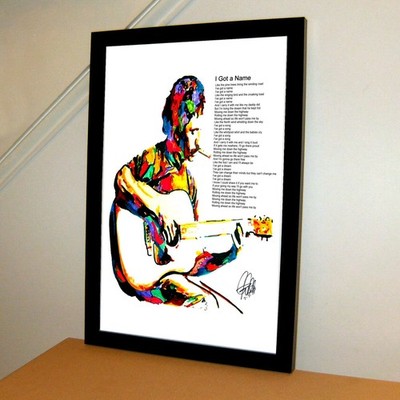 Jim Croce Guitar Folk Rock I Got A Name Music Poster Print Wall Art 11x17