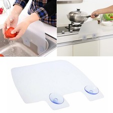 2X Kitchen Wash Sink Washing Baffle Guard Board Prevent Water Splash Anti-Splash
