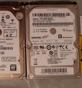 1TB 2,5 Zoll SATA 3 HDD Samsung Spin Point ST1000LM024, wenig genutzt.