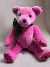Pink Barbie Jointed Teddy Bear Plush Toy, Fao, 16"