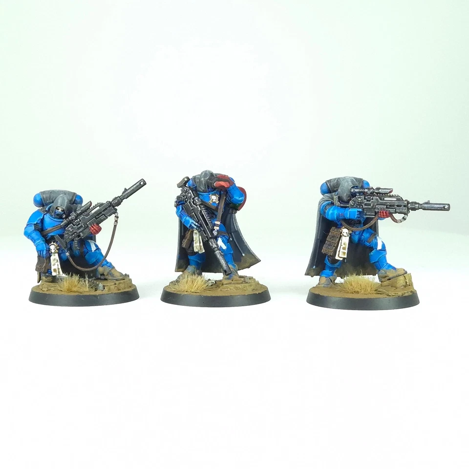 Eliminators Painted Crimson Fists Space Marines Warhammer 40k - Image 2 of 4