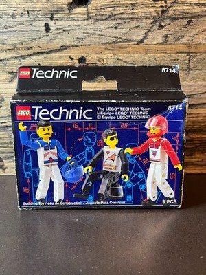 LEGO 8714 The LEGO TECHNIC Team NEW SEALED MISB NEU Technik Figuren Vintage OVP