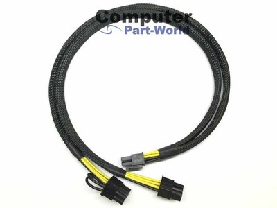 6pin to 6+8pin Power Cable for HPE DL360 G6 G7 Backplane power and GPU 50cm *le