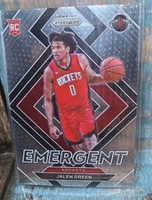 2021-22 Panini Prizm - Emergent insert Jalen Green #15 (RC) Houston Rockets 