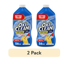 OxiClean Laundry Stain Remover Refill, 56 fl oz ( 2 PACK ) 0.14 per gallon