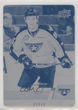 2017-18 Upper Deck CHL Printing Plate Cyan 1/1 Michael Rasmussen #100 f7z