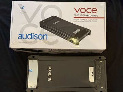 Audison AV quattro Power Amplifier Voce series 4 channel Used Japan