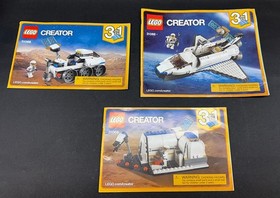 LEGO Creator 3-in-1 Space Shuttle Explorer, Station, Rover & MiniFigure #31066
