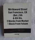 Vintage Matchbook, The Anxious Arms Hotel, Rest. & Bar, San Francisco, Gay LGBTQ — photo 2