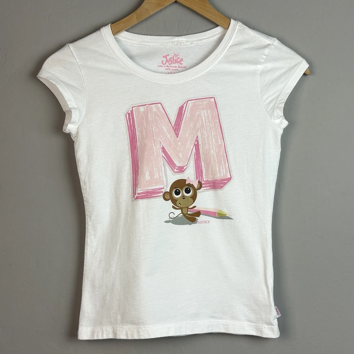 Justice Girls Baseball Graphic T-Shirt, Sizes XS-XL & Plus