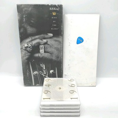 B.B. King - King Of The Blues (CD, 4-Disc Box Set) w/ 70 Page Booklet, VGC Discs