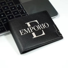 Emporio Armani Men s Leather Wallet Timeless Style Premium Quality