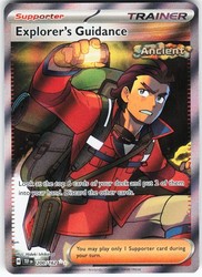 Explorer's Guidance 200/162 Temporal Forces Ultra Rare Full Art Holo