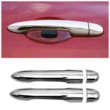 Chrome Door Handle Cover 2dr S.steel For Renault Megane Ii Cc Coupe 2002-2009