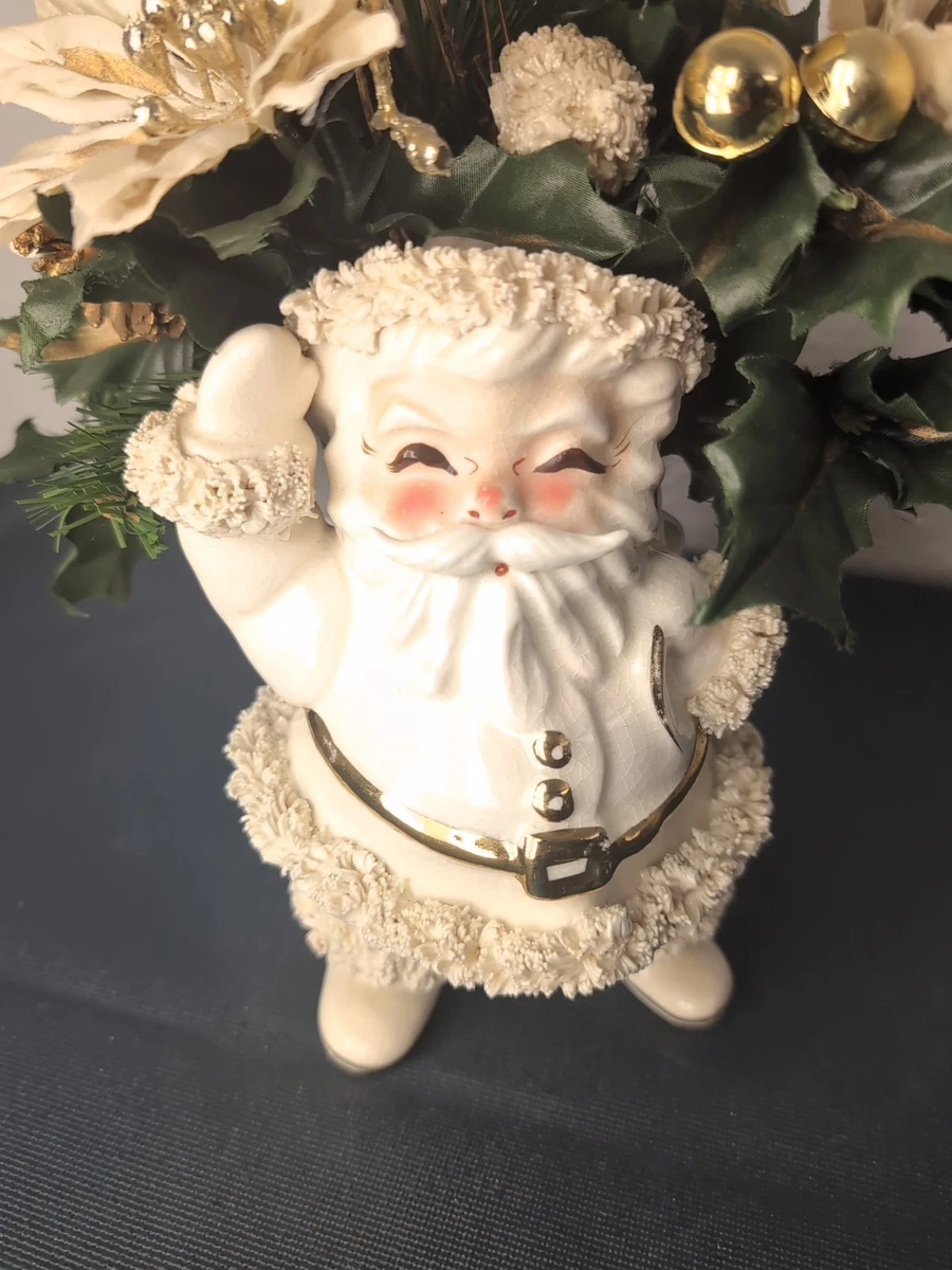 最終処分 80年代vintage 陶器クリスマス サンタクロース Napco Spaghetti Santa In Santa Figures (1946-1990) for sale | eBay