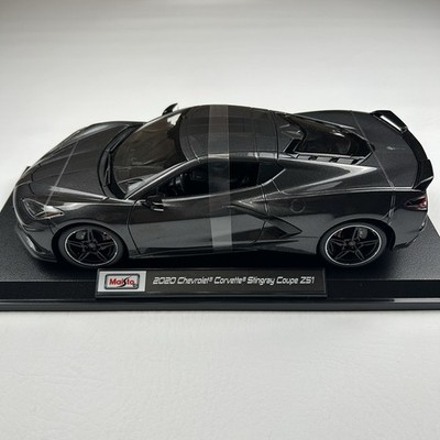 Corvette Stingray Coupe Z51 2020 Chevrolet 1:18 Maisto Special Edition Gray
