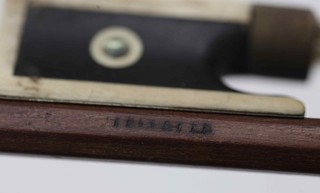 old french violin bow stamped Peccatte l'archet geige violon geigenbogen 4/4