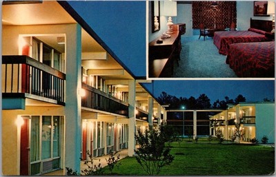 c1960s FLORENCE, South Carolina Postcard QUALITY INN Interstate 95 Roadside