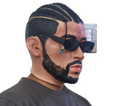 Máscara Látex Bad Bunny, Benito, Disfraz Reggaetón, Disfraz Trampa - Envío RÁPIDO - DHL