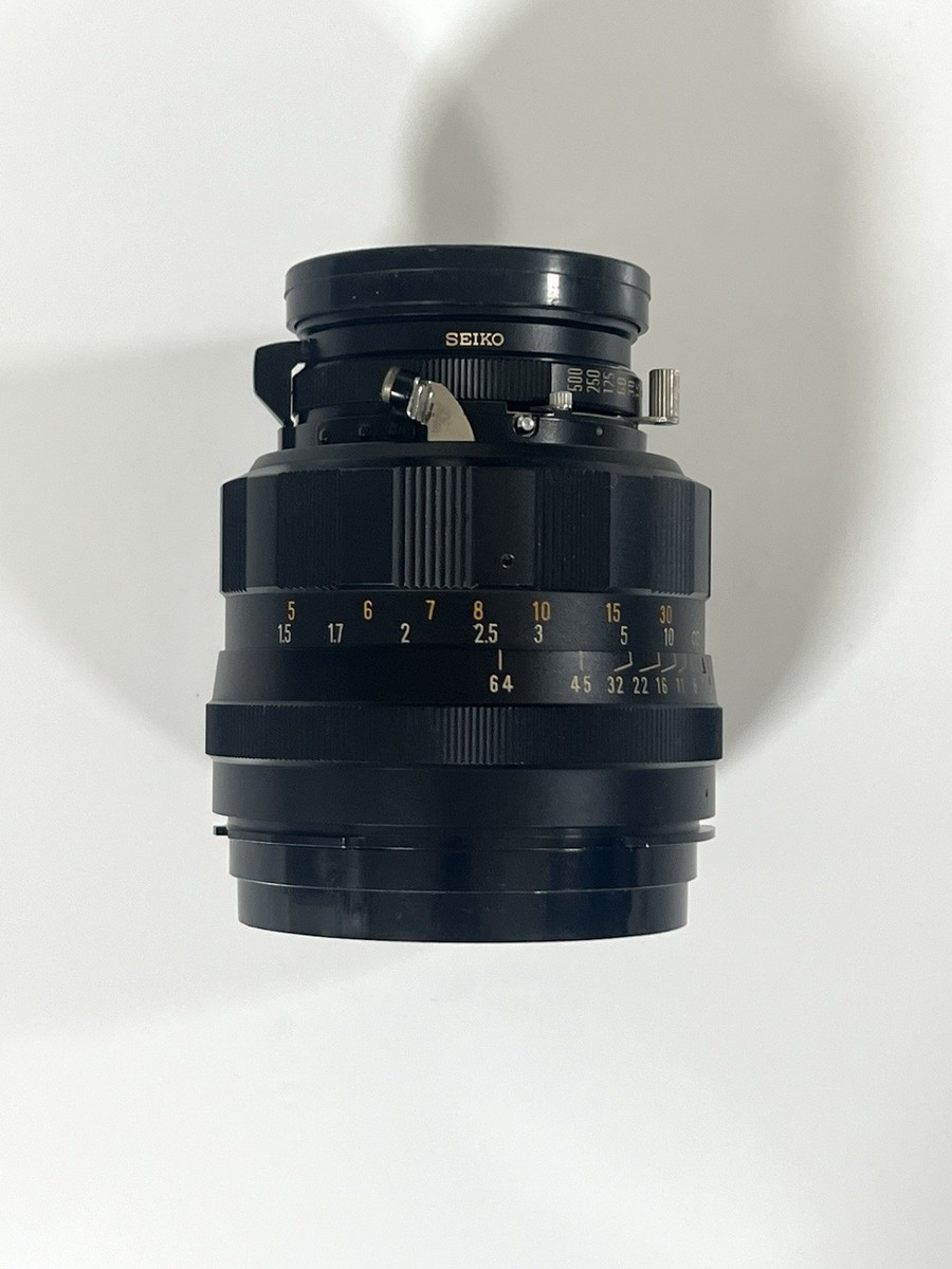 Mamiya-Sekor P 127mm f4.7 For Universal Press Camera