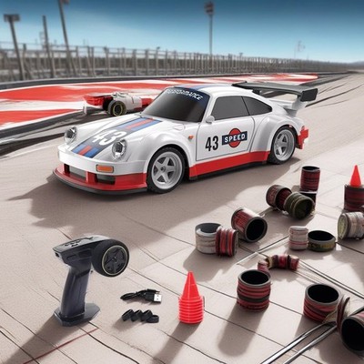 2.4Ghz Mini RC Drift Auto 1:43 Rennauto Gyroscope 4WD Mini Auto Spielzeug Modep8