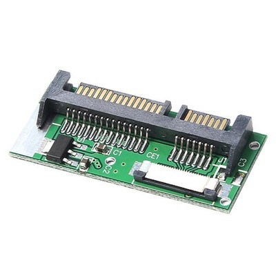 1,8'' 24PIN LIF/ZIF CE SSD HDD Auf 2,5'' 7+15 (22)Pin SATA Adapter Konverter