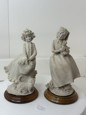 Pair Of Italian A.Belcari Figurines, Appr.18cm Tall