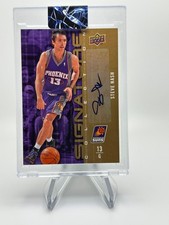 2009-10 Upper Steve Nash #3 Signature Collection Auto